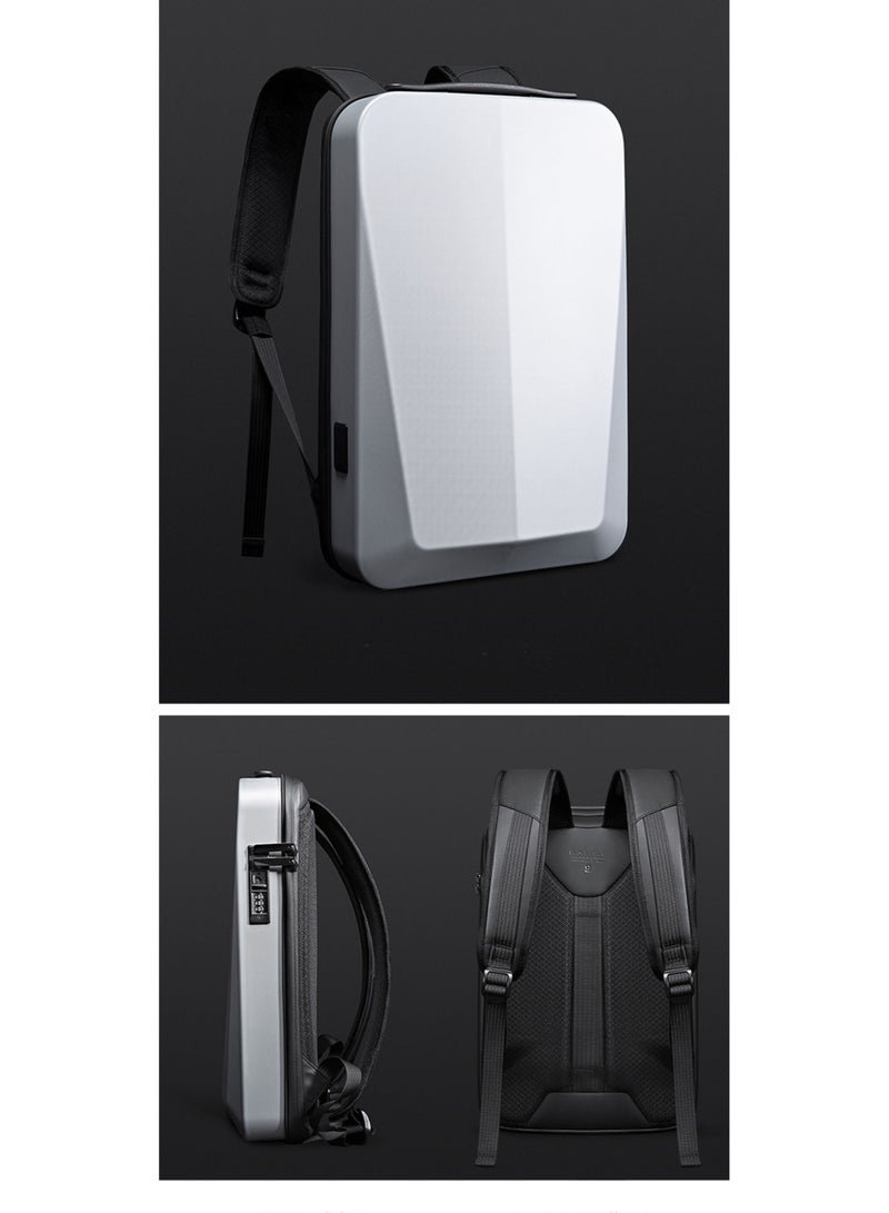 BANGE Men's Backpack PC Blister Hard  Shell Computer Bag Anti-theft Men's Bag Waterproof USB Bag  - Image 2