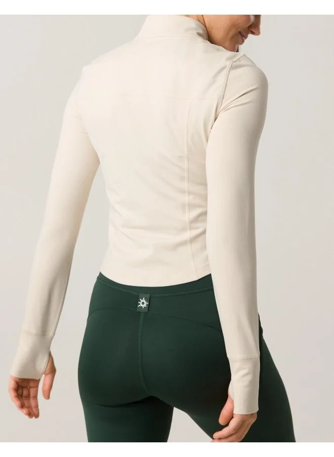 آري من امريكان ايجل OFFLINE By Aerie The Hugger Double Zip Jacket