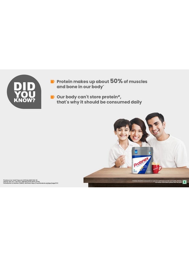 Protinex بروتينكس مزيج بروتين غذائي غني للبالغين - (أصلي، 1 كجم، بIB) مع مغذيات حيوية لدعم الامتصاص الأسرع والمناعة - Image 2