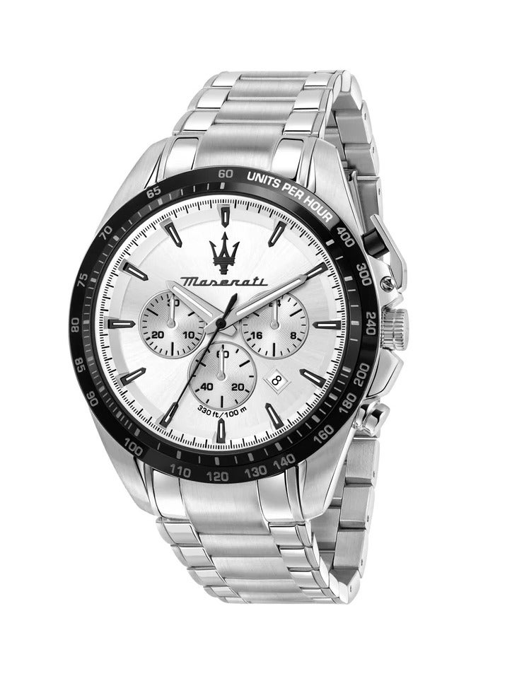 مازيراتي ساعة مازيراتي R8873612049 تراجاردو كرونوغراف للرجال 45 مم 10ATM - Image 1