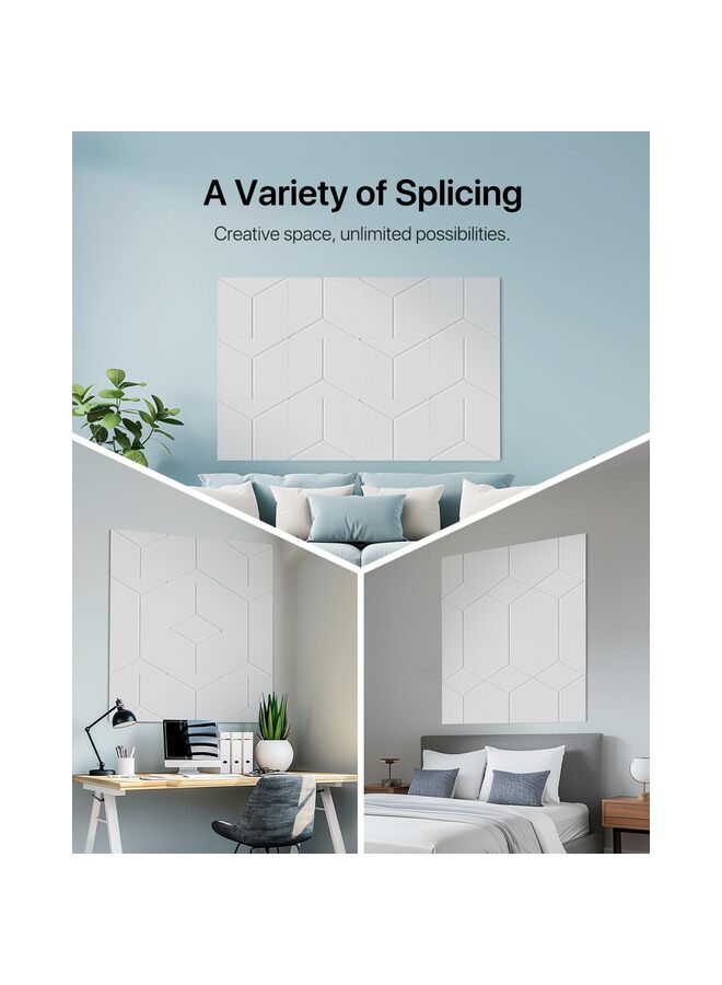 Acoustic Panels Sound Absorbing,Soundproof Wall Panels Self Adhesive Sound Proof Foam Panels for Walls, 12 Pack Y-Line High Density Acoustic Wall Panels,12" X 10" X 0.4" - Image 2