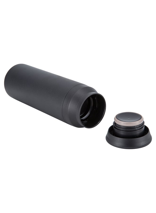 DPT Hot and cold Stainless steel thermos, Sport liquid Bottle, Black, capacity 500 ml - Image 2