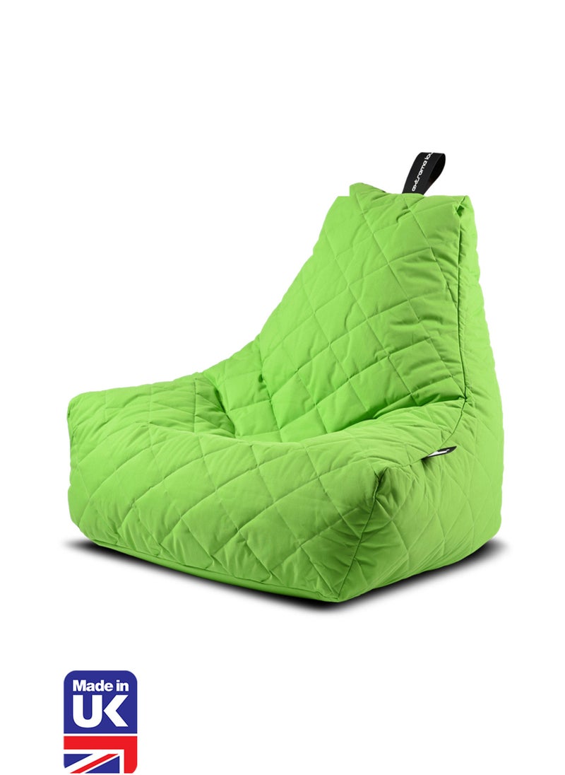 هاوس ون كرسي | بين باغ مبطن من البوليستر 140x90x90 سم - أخضر فاتح - Image 1