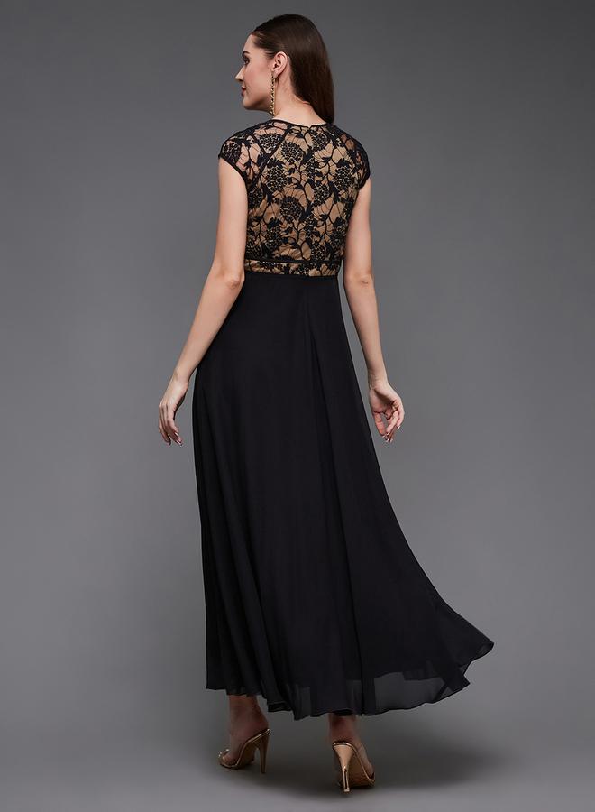 Styli Lace Bodice Maxi Dress - Image 4