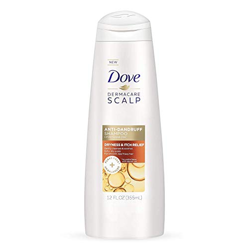 Dove Dermacare Scalp Haircare - Anti-Dandruff Shampoo - Dryness & Itch Relief - Net Wt. 12 FL OZ (355 mL) Per Bottle - Pack of 3 Bottles - Image 2