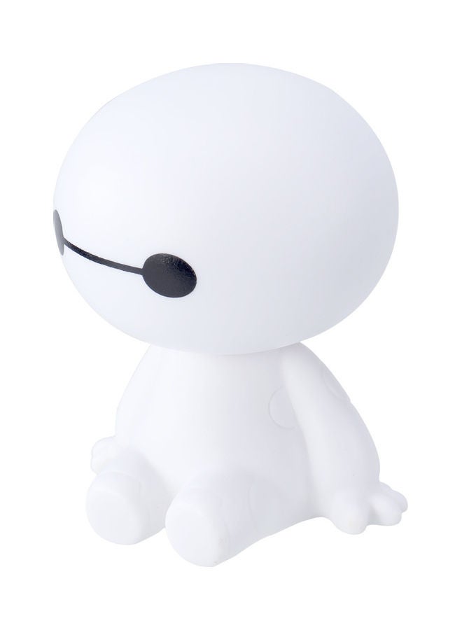 NIBEMINENT Cute Baymax Robot Shaking Head Doll Car Interior Decoration - Image 1