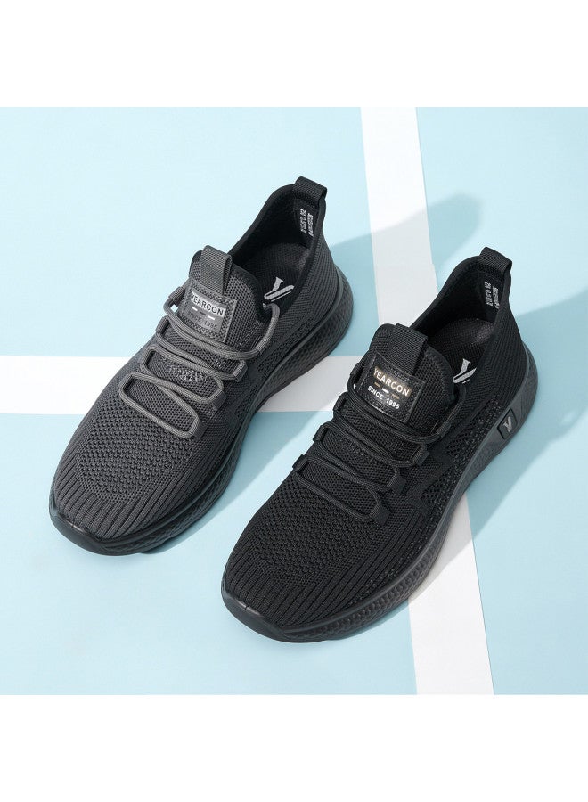 YEARCON Breathable】autumn Mesh Knitted Shoes, Breathable Casual Sports Shoes, Comfortable Lightweight Versatile Men's Casual Shoes - Image 4