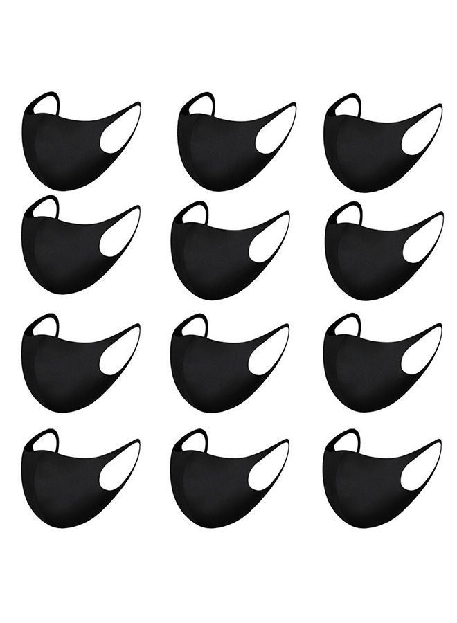 NIBEMINENT 12-Piece Cotton Face Mask Set