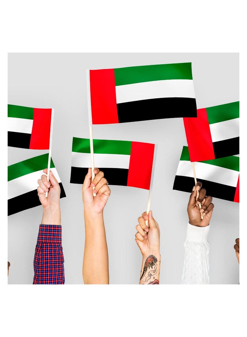 30 قطعة علم الإمارات العربية المتحدة يلوح بالأعلام - Image 2