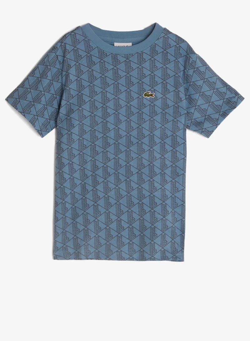 Lacoste Youth Crew neck Short Sleeve T-Shirt