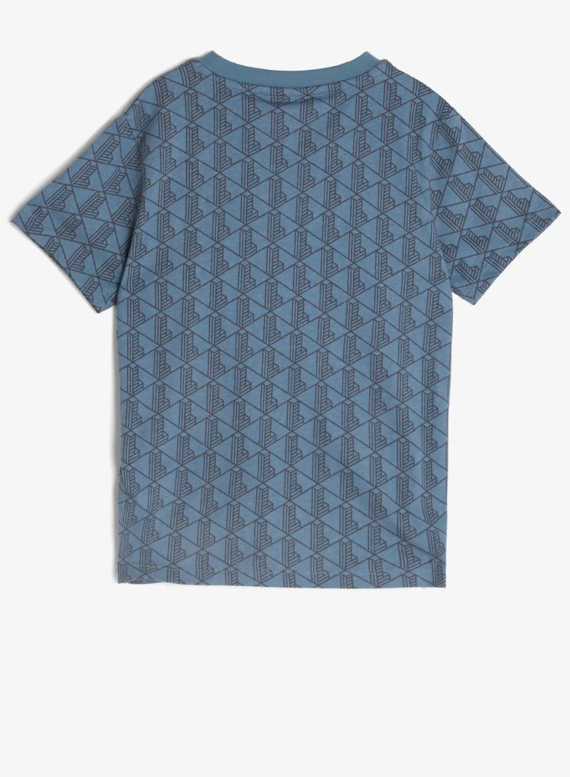 Lacoste Youth Crew neck Short Sleeve T-Shirt