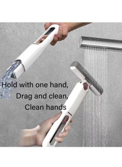 Y&D SYOSI Portable Self-Squeeze Mini Mop Short Lazy Hand Wash-Free Strong Absorbent Bathroom Kitchens Tableware Desktop Glass  - Image 3