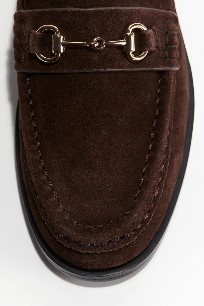 H&M Suede loafers