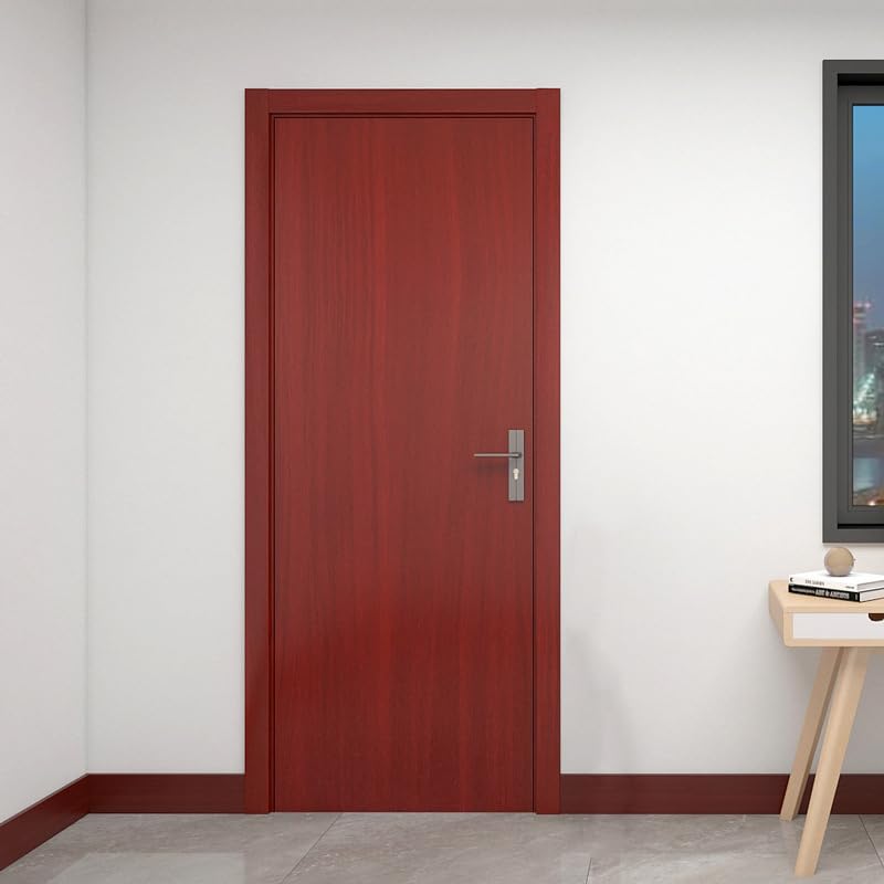 HOMEMATES Self-Adhesive Wallpaper Waterproof Old Furniture Vinyl Stickers Wooden Door Wardrobe Desktop PVC Wall Papers 30 X 304 CM (Cherry Wood), Brown - Image 4