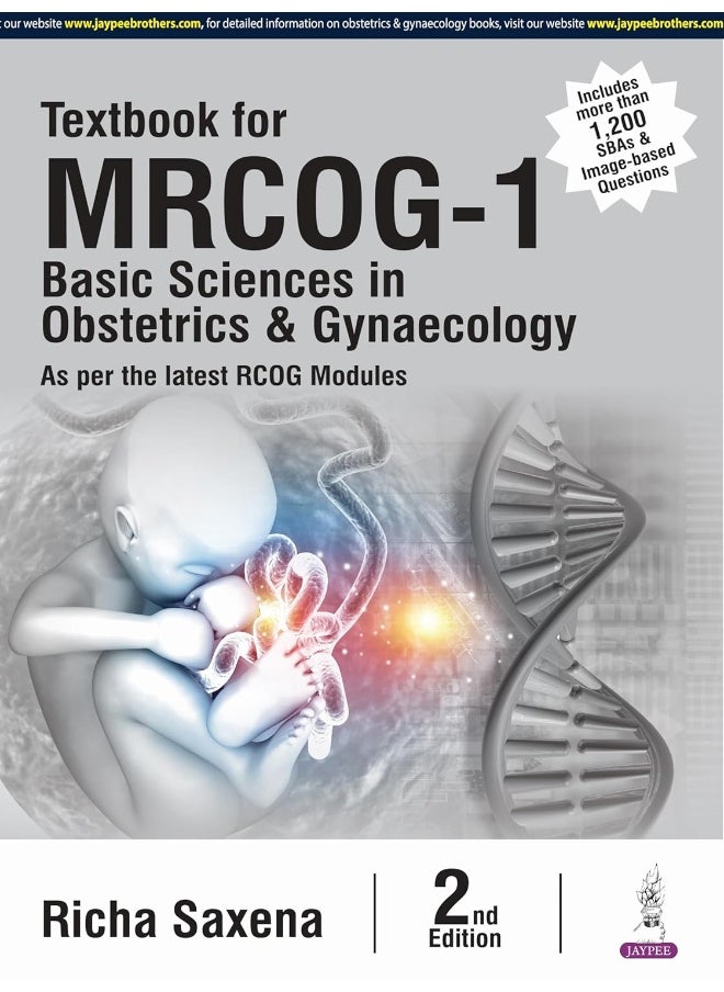 Textbook for MRCOG-1: Basic Sciences in Obstetrics & Gynaecology  - Image 1