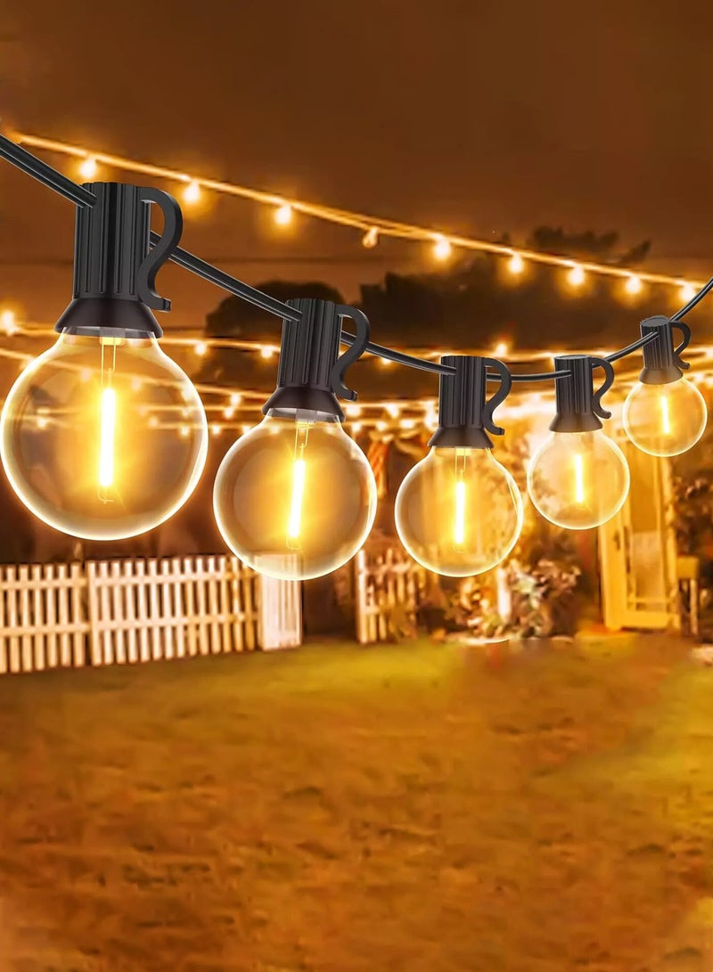 توشيونيكس سلسلة إضاءة LED خارجية بطول 4.30 متر، مزودة بـ 12 مصباحًا كرويًا مقاومًا للكسر، مقاومة للماء بمعيار IP44، إضاءة زخرفية موفرة للطاقة للحديقة، والفناء الخلفي، والشرفة، وحفلات الزفاف والمناسبات، ومهرجان ديوالي، والأعياد، واحتفالات رأس السنة الجديدة. - Image 1