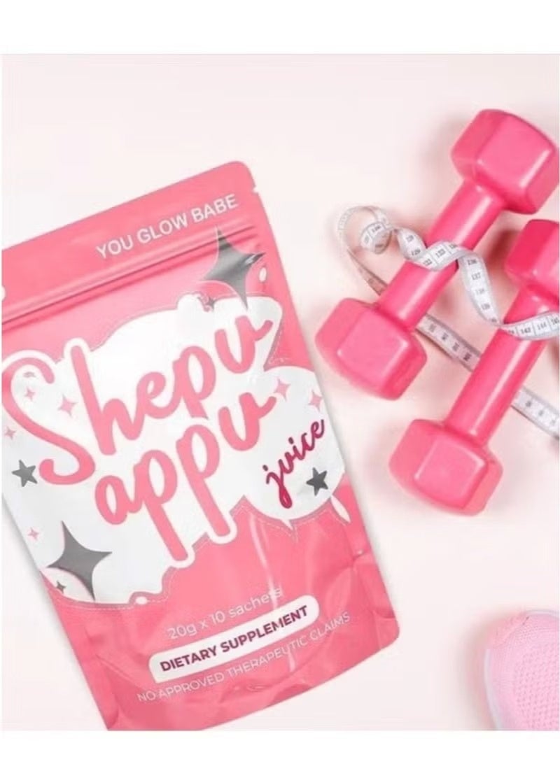 جلو Shepu Appu Juice 15g × 10 أكياس - Image 2