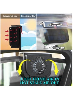 3 Pcs Solar Powered Car Ventilator Vehicle Exhaust Fan Solar Powered Fan Car Window Fan Automobile Cool Fan Cooler Ventilation System Radiator for Car Windshield Air Circulation - pzsku/Z8B9F863988DD8D85EC3FZ/45/_/1717029421/0f9ded3f-fa49-409b-bcaf-86e4dda1e8fa