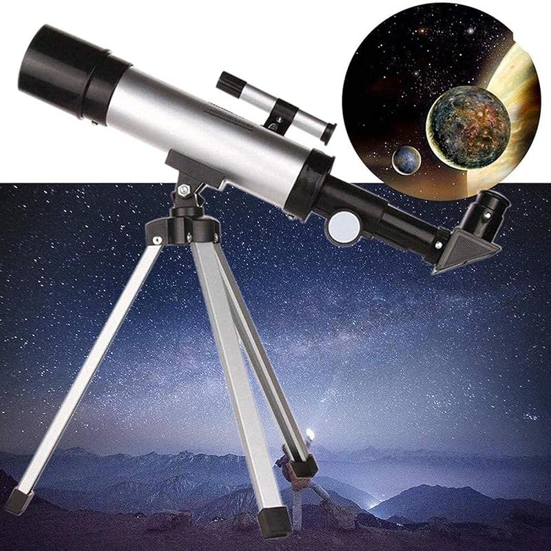 90x Magnification Astronomical Telescope Binoculars for Adults Beginners 50mm Aperture with Tripod and Two Eyepieces - Image 1
