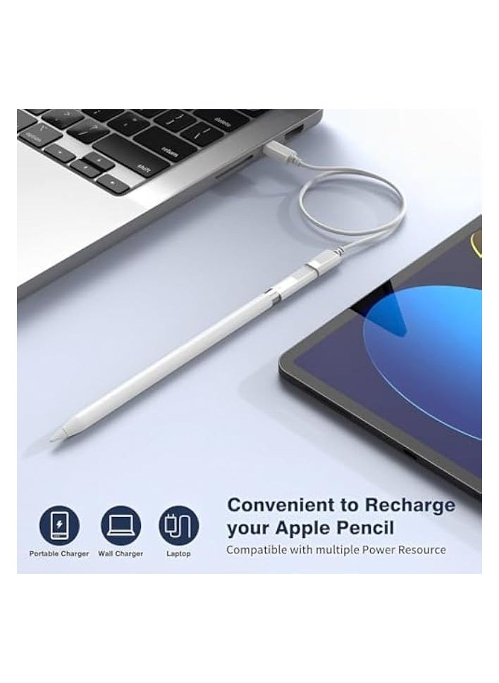 PROMASS USB C to iPencil Adapter, USB Type C to for Lightning Adapter for iPad 10th Generation Female to Female Charging Bluetooth Connector Charger USB-C Pencil for Apple Pencil 1st Generation  - Image 4
