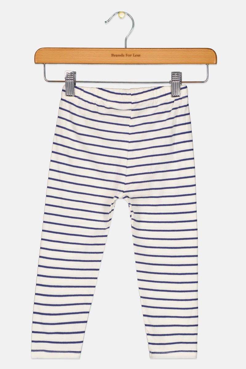 Hamleys Toddlers Girl Stripe Leggings, Multicolor - Image 2