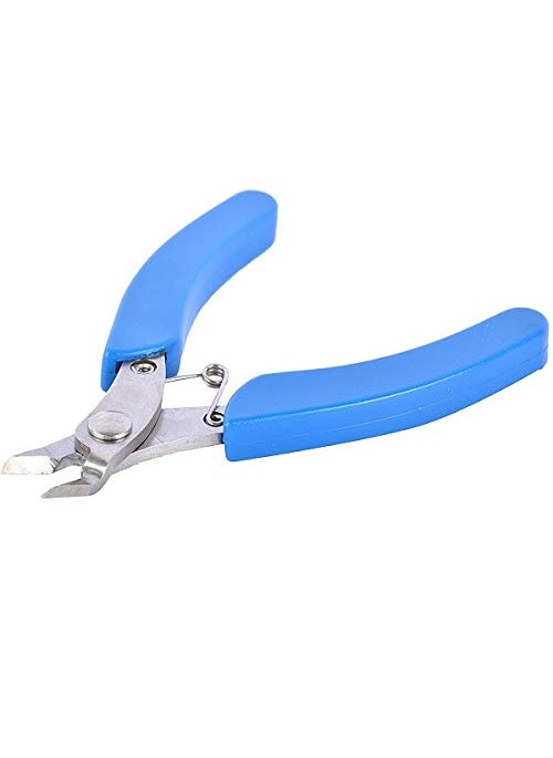 Digital Craft Digital Craft Electrical Stain Steel Wire Cable Cutters Cutting Side Snips Flush Pliers Nipper AntiSlip Rubber Mini Diagonal Pliers Hand Tools with Safety Hand Gloves  - Image 2