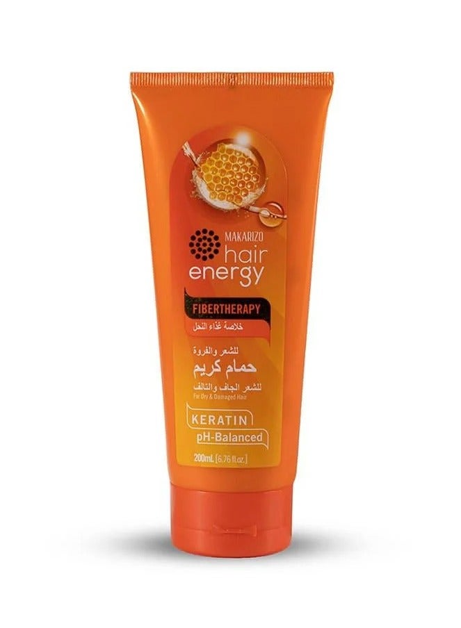 Hair Cream for Dry & Damaged Hair with Bee Food - 200 ml