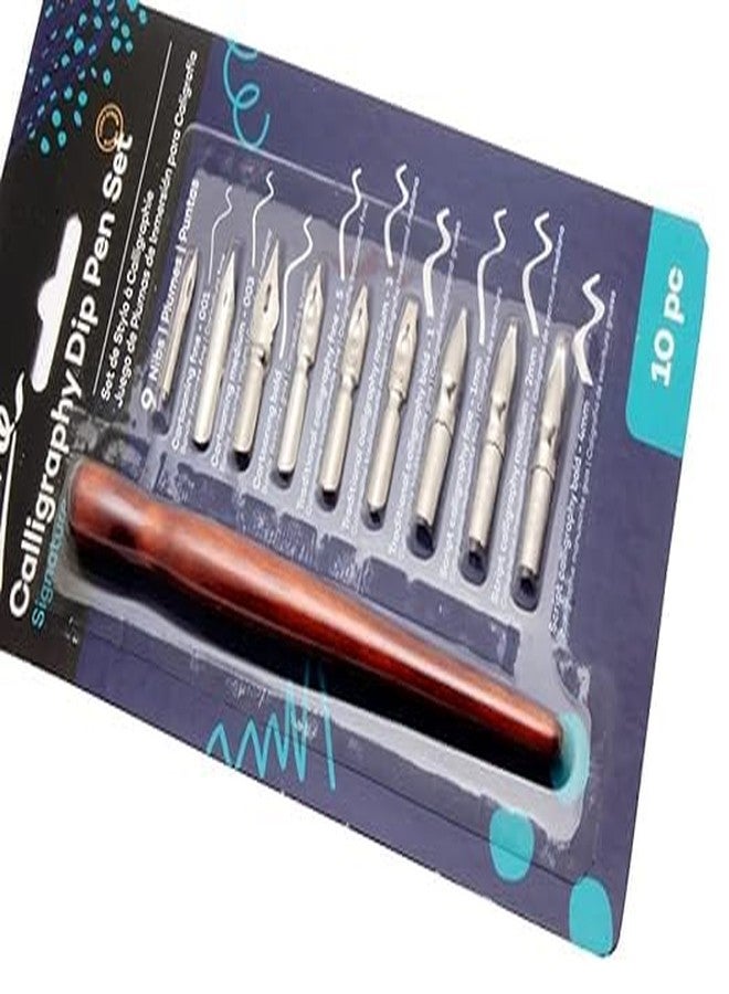 53 Arts 53ARTS® Calligraphy Dip Fountain Pen Set Signature With 9 Nibs - Image 2