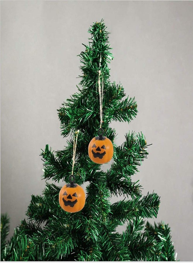 كيدال مجموعة كيديل من 12 جرسًا على شكل يقطين لأطواق الحيوانات الأليفة، دلايات هالوين، إكسسوارات يدوية الصنع، دلايات ساحرة مقاس 19 مم - Image 5