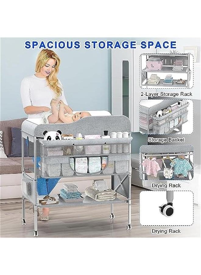 Beauenty Portable Adjustable Baby Changing Table  - Image 4