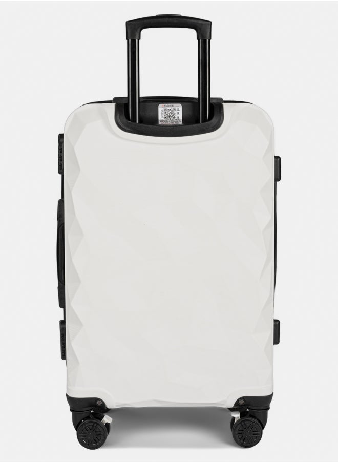 Hammer Hammer Laggage Size 24" Diamond - 100% Pure ABS Material - One Year Warranty + 2 Year Free Maintenance  - Image 3