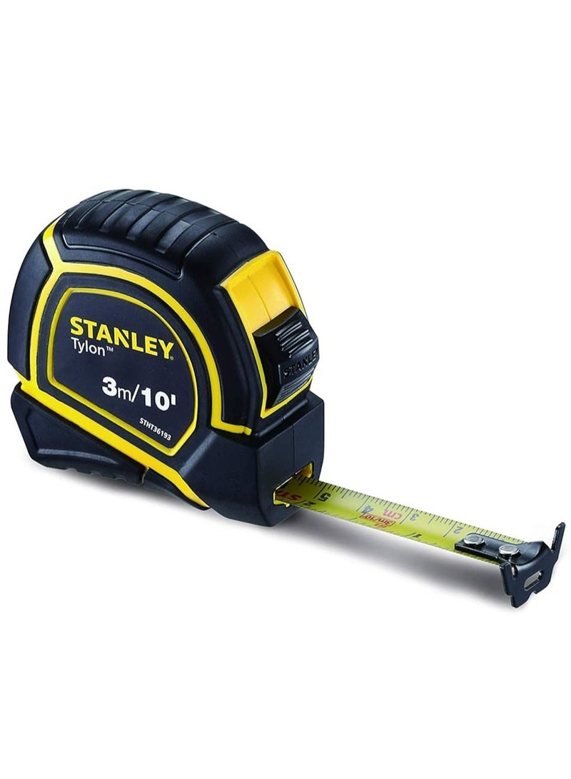 Stanley STANLEY TYLON (RUBBER BODY) MEASURING TAPE 3MTR