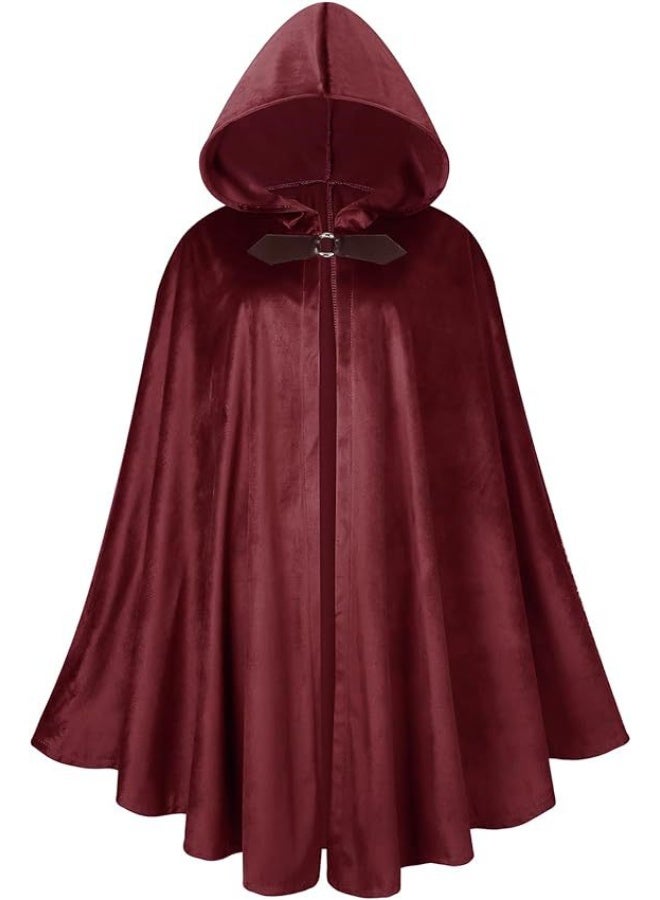 NIBEMINENT Halloween retro battle warrior cosplay costume cape