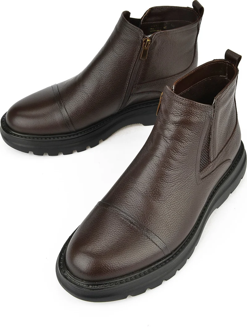 Ziya , Men's Leather Boots 13319Z77189 Brown