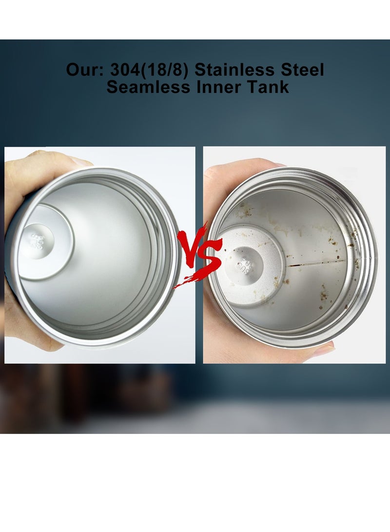 ROEIEIS 510ml Stainless Steel Vacuum Insulated Tumbler with Lid Travel Coffee Mug to Keep Hot or Cold - Image 5