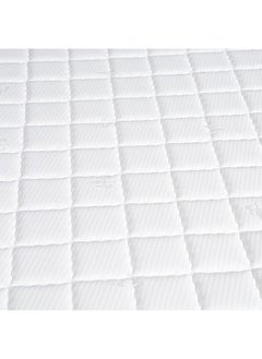 DANUBE HOME Cozy Pillow Top Foam King Mattress Firm Feel Ortho Medical White/Red 200x180x23cm  - Image 5