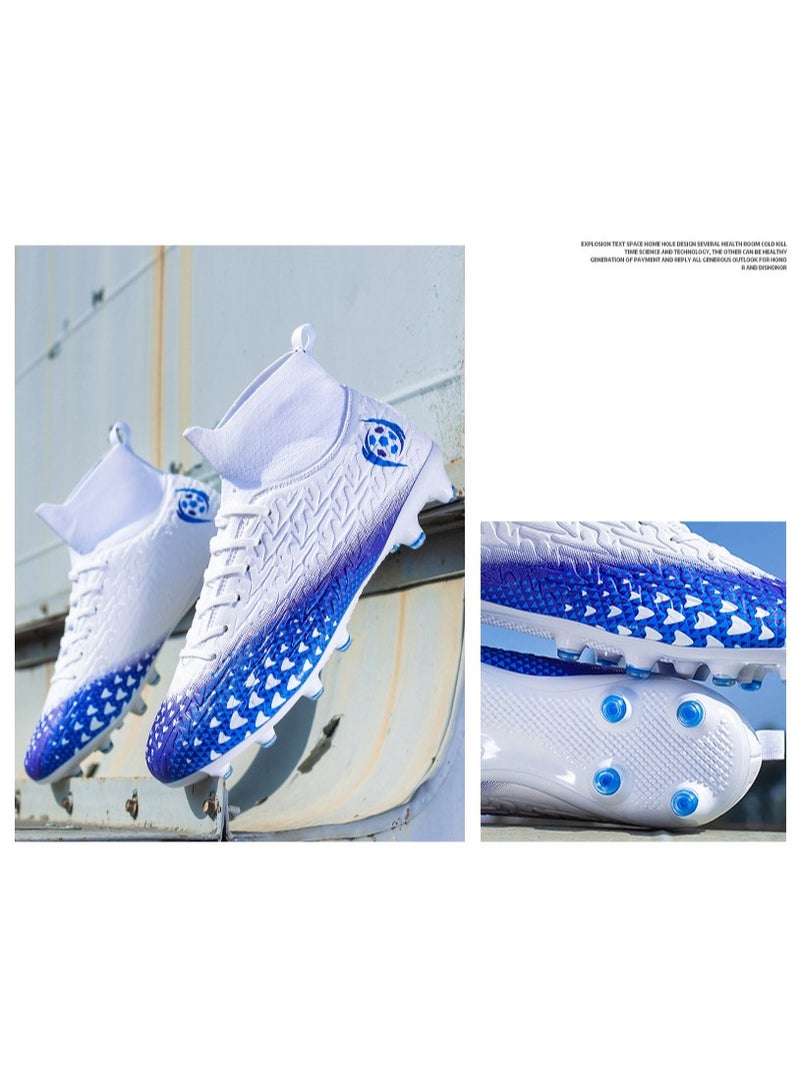SKT Shiketro Men's soccer cleats for outdoor indoor professional youth boys soccer cleats unisex soccer cleats. - Image 3