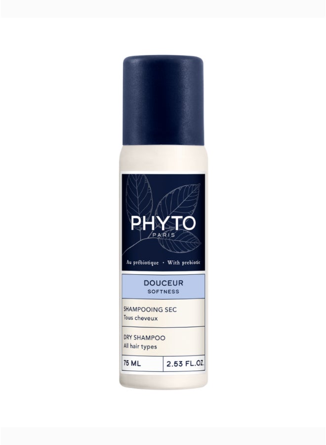 Phyto Softness Dry Shampoo - Absorbs Oil In 2 Minutes, Boosts Volume, Dry Shampoo Spray, Rice Powder Prebiotic Formula 75ml - Image 1