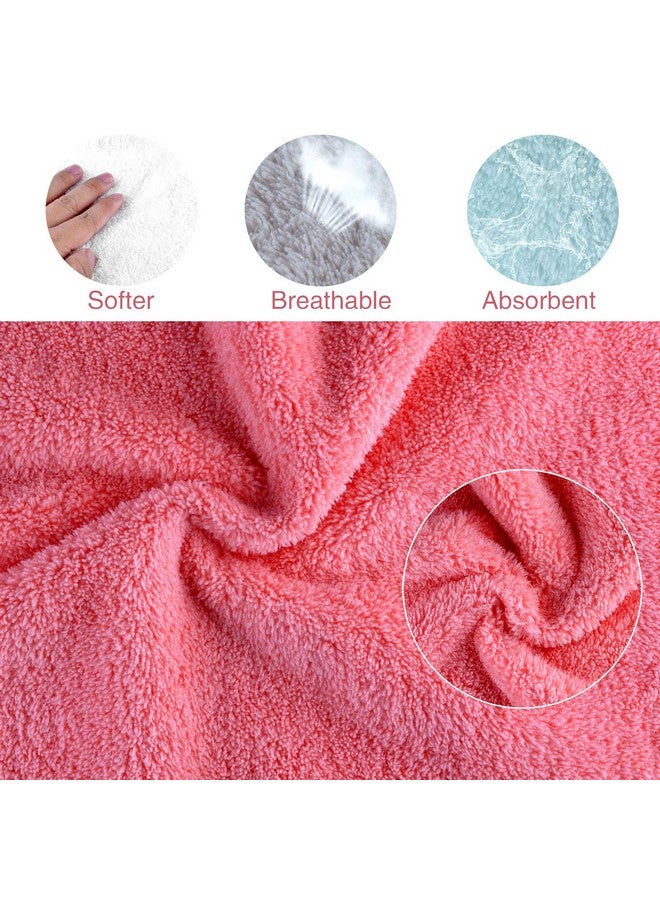 Kyapoo Baby Washcloths 12 Pack 12X12 Inches Microfiber Coral Fleece Extra Absorbent And Soft For Newborns, Infants And Toddlers - Image 3
