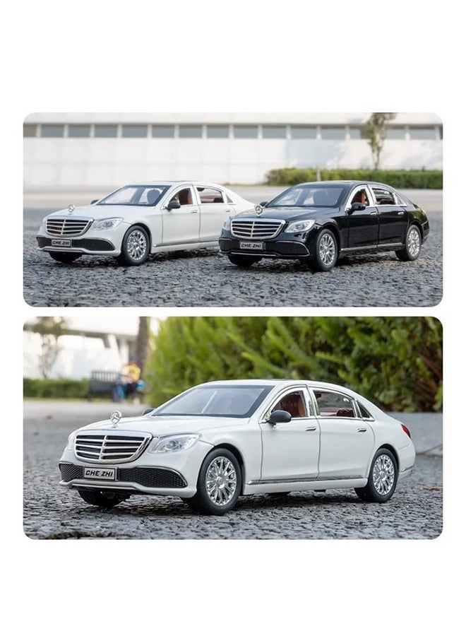Magicwand ماجيك واند 1:24 مقياس مصبوب ميرسيدس-إي-كلاس【كبير】【تغليف صندوق】 مع 6 أبواب قابلة للفتح، حركة سحب للخلف، أضواء، موسيقى 【أبيض ياسمين】【عبوة من 1】 - Image 4