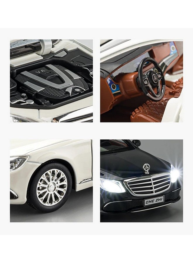 Magicwand ماجيك واند 1:24 مقياس مصبوب ميرسيدس-إي-كلاس【كبير】【تغليف صندوق】 مع 6 أبواب قابلة للفتح، حركة سحب للخلف، أضواء، موسيقى 【أبيض ياسمين】【عبوة من 1】 - Image 3