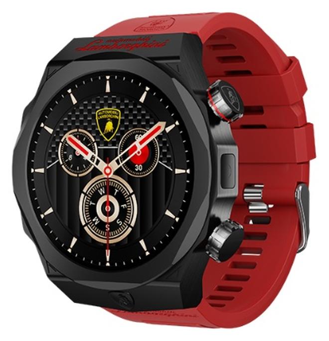 LAMBORGHINI LIANLESHI Lamborghini Official Edition Smart Watch with AI Voice Control, Dual Payment Function and Infrared Remote Control - Image 1