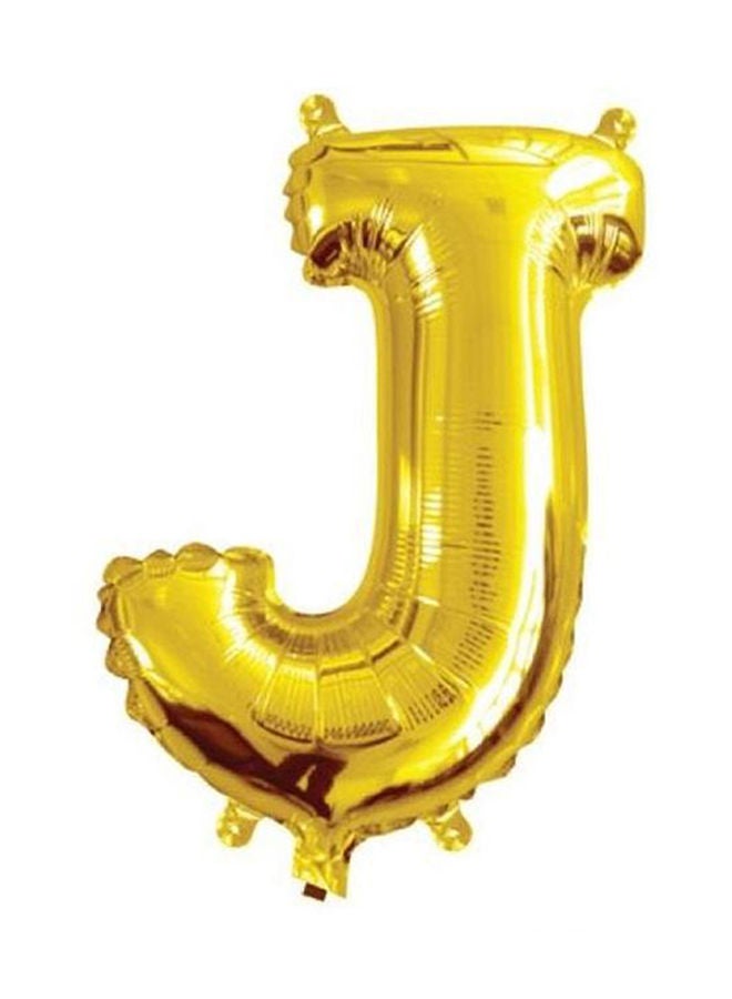 NIBEMINENT Letter J Foil Balloon