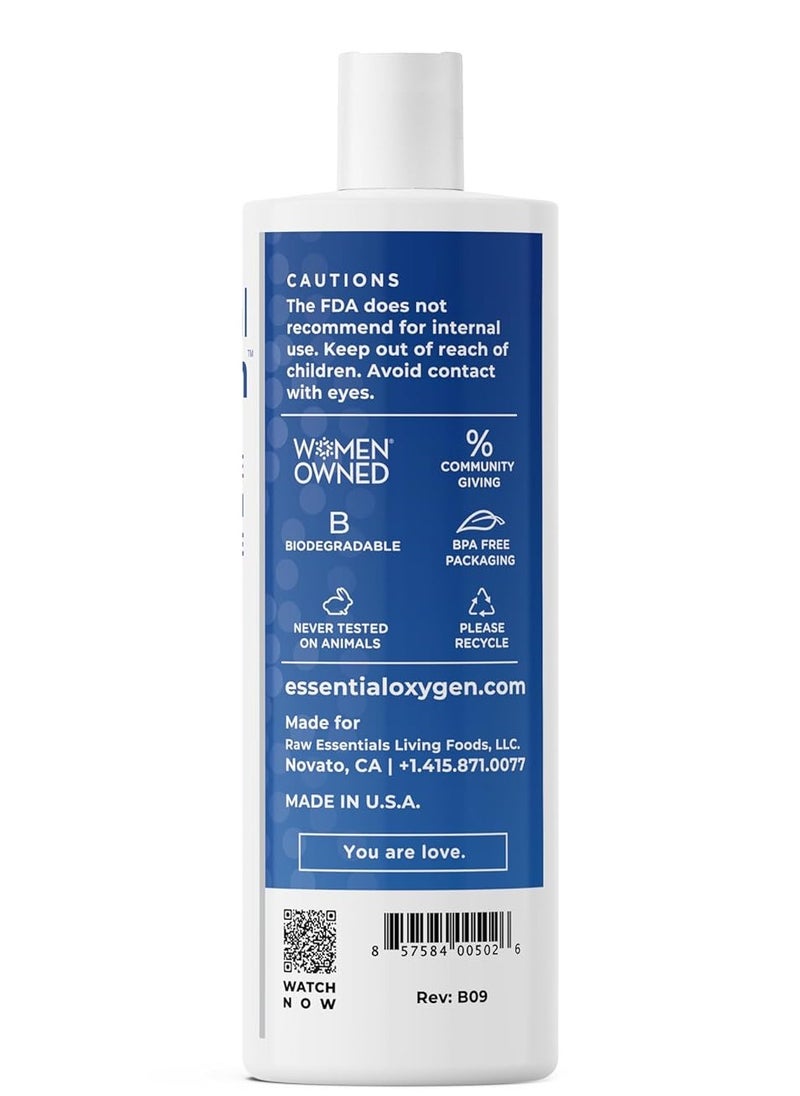 Essential Oxygen Food Grade Hydrogen Peroxide, 3% USP (16 fl. oz)  - Image 5