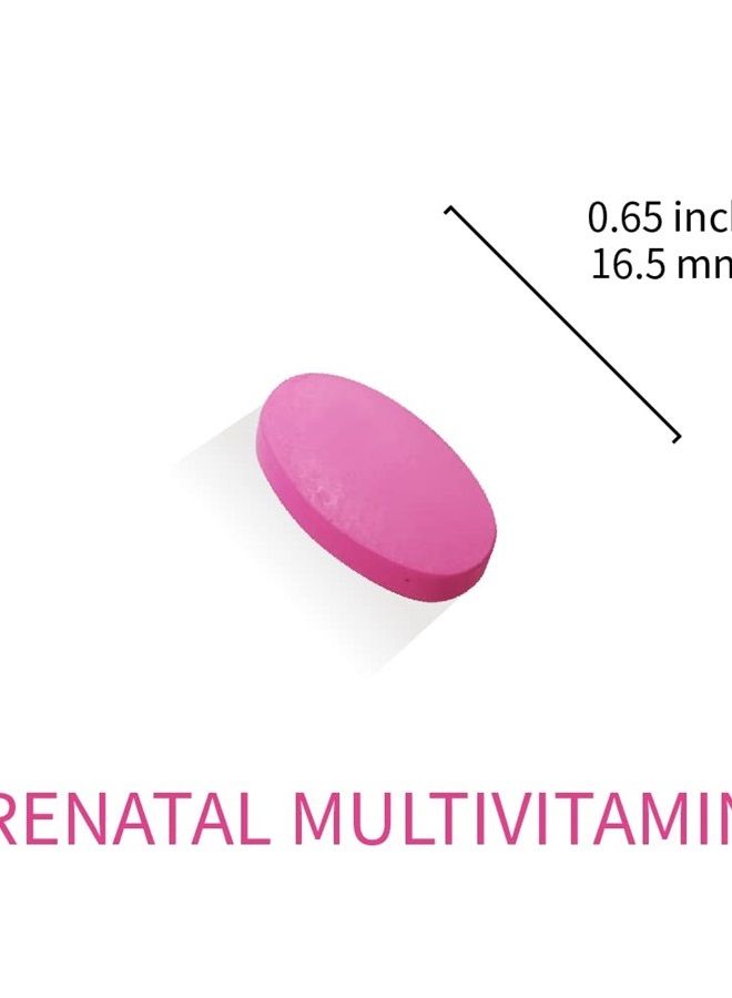 Lovita فيتامينات ما قبل الولادة مع الحديد 27 ملغ، حمض الفوليك 800 ميكروغرام والكالسيوم، فيتامينات ما قبل الولادة نباتية للنساء أثناء وبعد الحمل، غير معدلة وراثيًا، 180 حبة فيتامين ما قبل الولادة نباتية (عبوة من 3) - Image 3