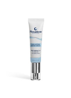 Plexaderm Dual Action Repair 1% Retinol Face Cream. Anti Aging Cream Serum With Retinol, Bakuchiol, And Hyaluronic Acid To Fight Fine Lines And Wrinkles, 1 Fl. Oz.  - Image 1