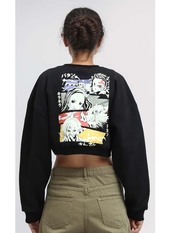 RAVIN Winter Black Round Neck Long Sleeves - Image 2