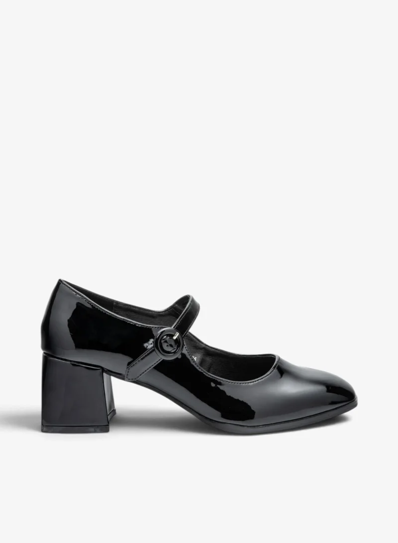 Bata Classic Block Heel Shoe