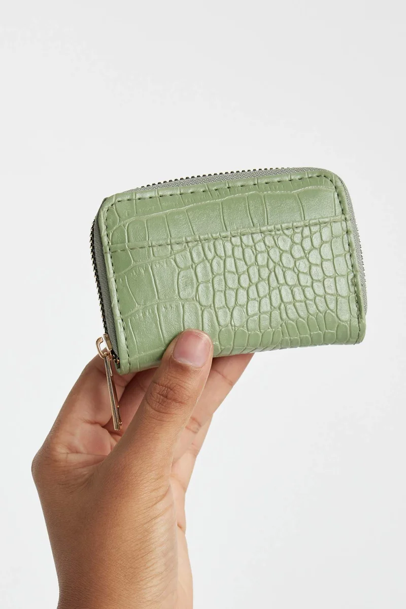 ديفاكتو Women Faux Leather Wallet
