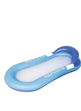 Floating Hammock Mattress with Net, Portable Inflatable Water Bed Mattress with Headrest for Summer Hammock for Adults Beach Pool Marine Blue - pzsku/Z8BA10EA287E990EF7A1EZ/45/1749749288/648ad8f1-f8b1-41e6-9e89-10844db3ce41